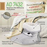 Elektrinis kojų šildytuvas su LCD pulteliu 100W Adler AD 7432