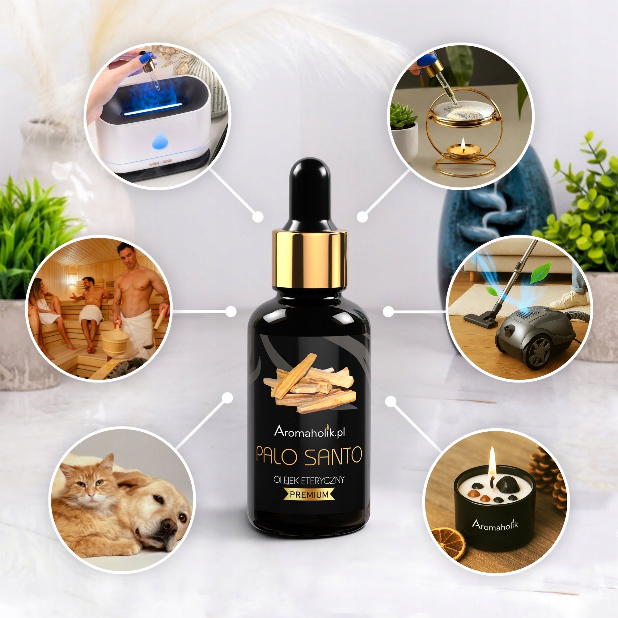 Eterinis Palo Santo aliejus, natūralus sertifikuotas iš Peru 30ml