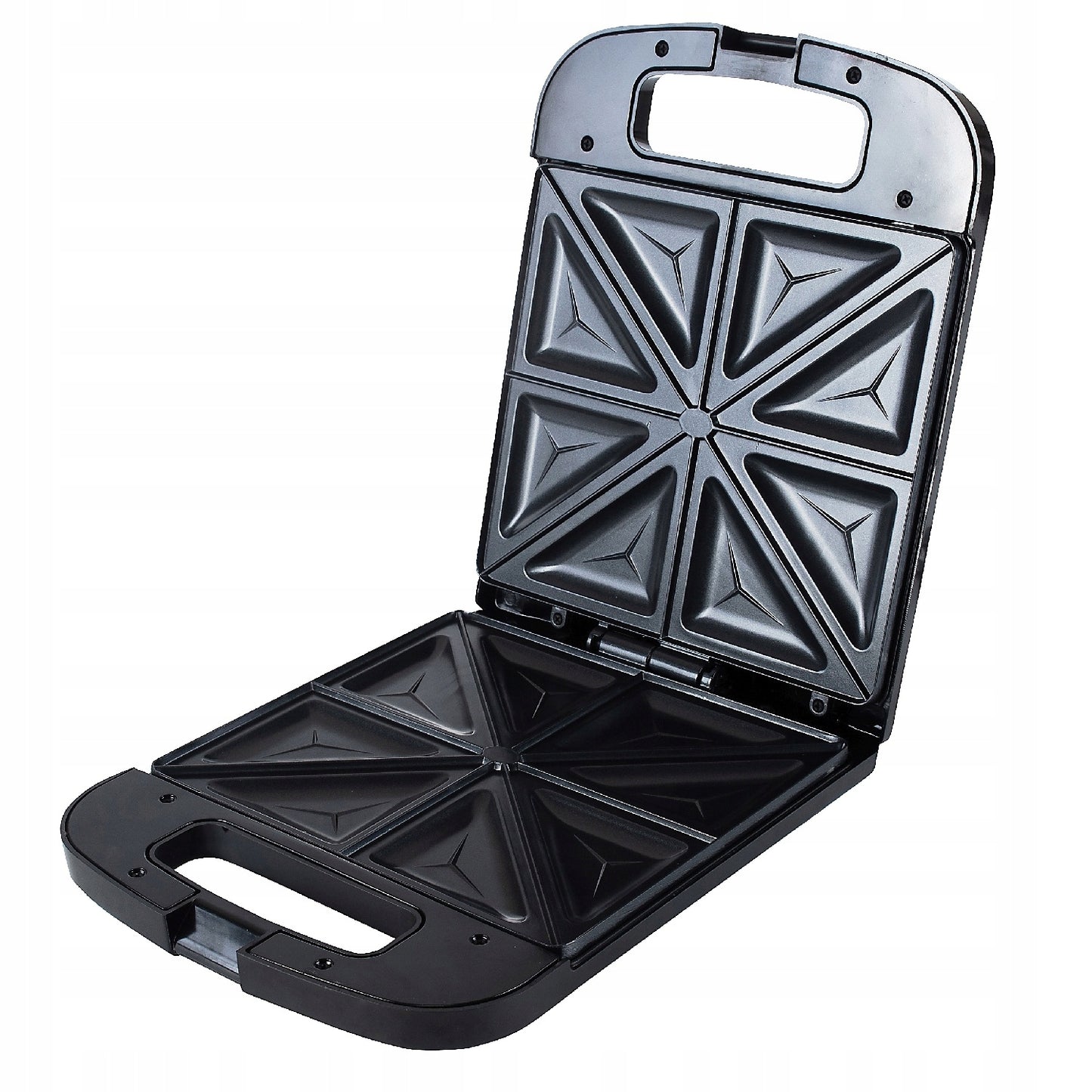 Sumuštinių keptuvas, skrudintuvas, sumuštiniams, trikampiai, 2000W, nepridegančia danga