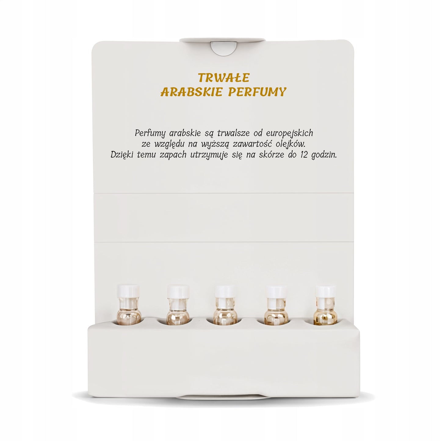 ARABŲ KVEPALAI,originalūs kvapų mėginukai, vaisinės natos, 5 vnt. rinkinys