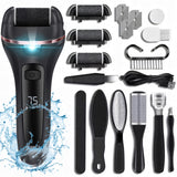 ELEKTRINIS NAGŲ DILDĖ KOJOMS, KULAMS, BEVIELĖ FREZA + PRIEDŲ RINKINYS