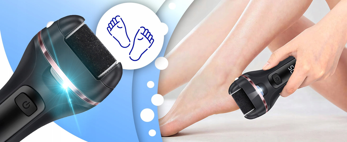 ELEKTRINIS NAGŲ DILDĖ KOJOMS, KULAMS, BEVIELĖ FREZA + PRIEDŲ RINKINYS