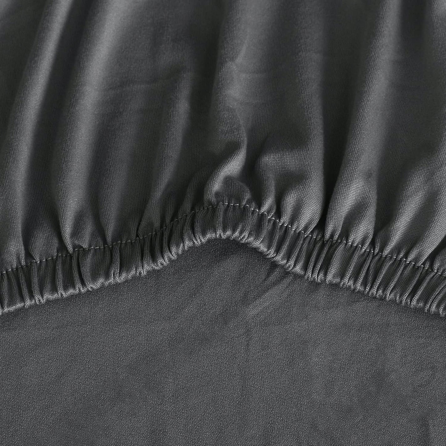 6 VNT. universalios, elastingos, kreminės spalvos kėdžių užvalkalai