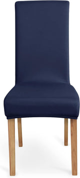 KĖDŽIŲ UŽDĖKALAI 6 VNT. Universalūs Elastingi Kėdžių Užvalkalai PILKI