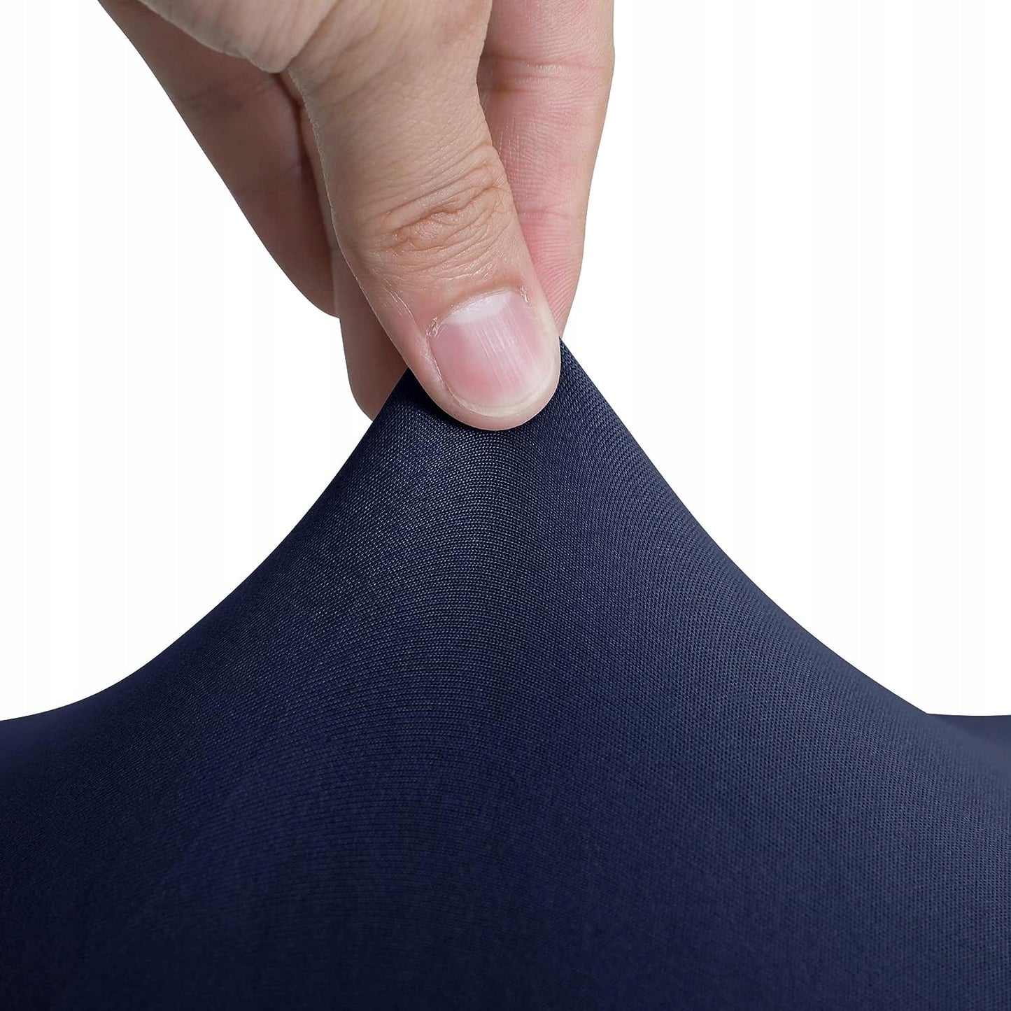 KĖDŽIŲ UŽDĖKALAI 6 VNT. Universalūs Elastingi Kėdžių Užvalkalai PILKI