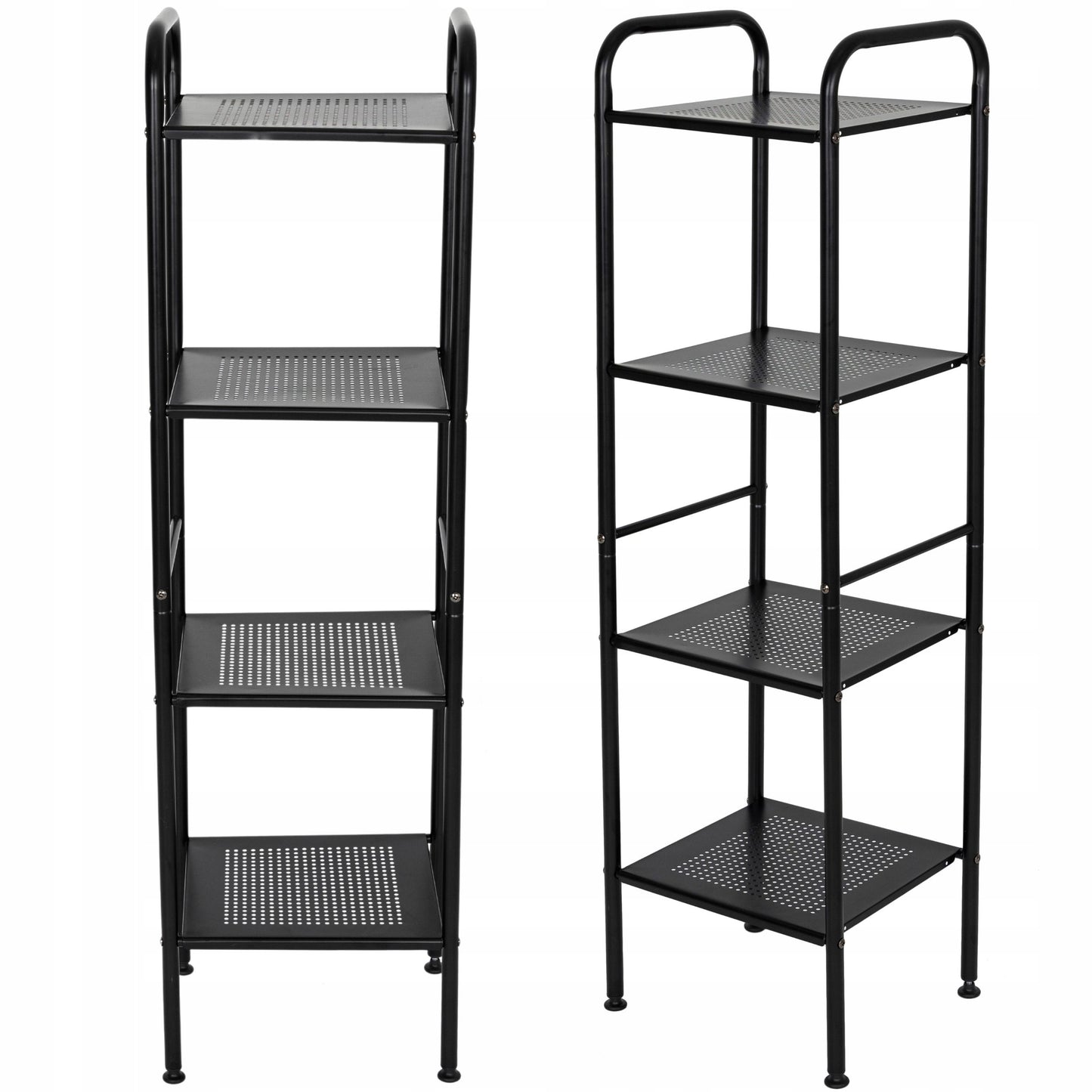 Vonios/virtuvės lentyna, pastatomas stovas, spintelė, juoda