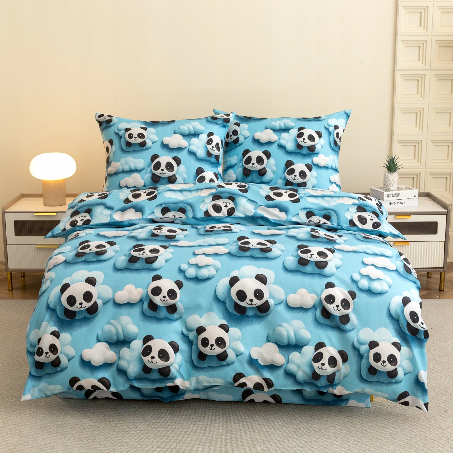 PATALynĖ 140x200 MEDVILNĖS PATALYNĖS KOMPLEKTAS + PAGALVĖS UŽVALKALAS, RAŠTŲ PASIRINKIMAS, 2 VNT.