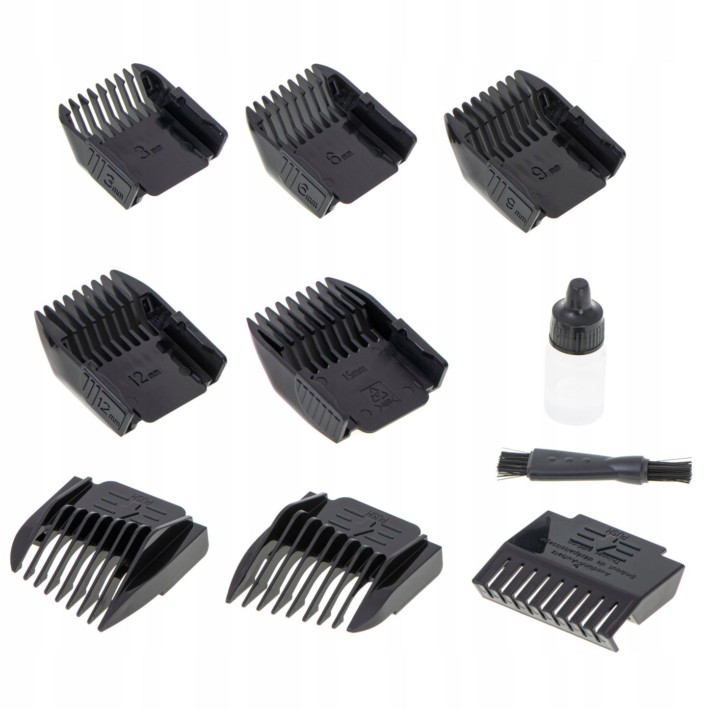 PROFESIONALI Belaidė Plaukų Kirpimo Mašinėlė su LCD ir Tonavimo Funkcija