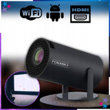 PROJEKTORIUS PROJEKTORIUS MINI NEŠIOJAMAS ANDROID LED WIFI FULL HD SMART TV HY300