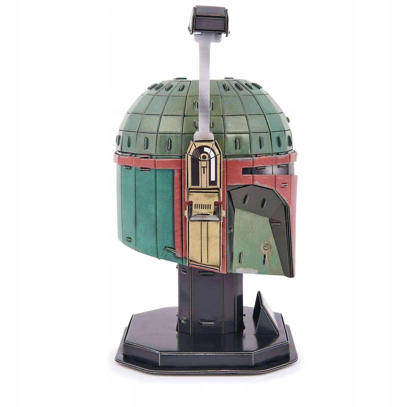 DĖLIONĖ 3D ŽVAIGŽDŽIŲ KARAI "BOBA FETT" ŠALMO MODELIS 3D DĖLIONĖ 4D BUILD 20CM