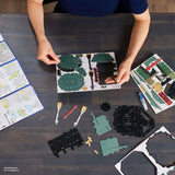 DĖLIONĖ 3D ŽVAIGŽDŽIŲ KARAI "BOBA FETT" ŠALMO MODELIS 3D DĖLIONĖ 4D BUILD 20CM