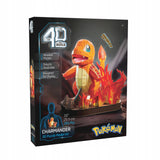 DĖLIONĖ 4D ORIGAMI POKEMON CHARMANDER MODELIS 3D SURINKIMO 241 ELEMENTAS. 25,5 CM
