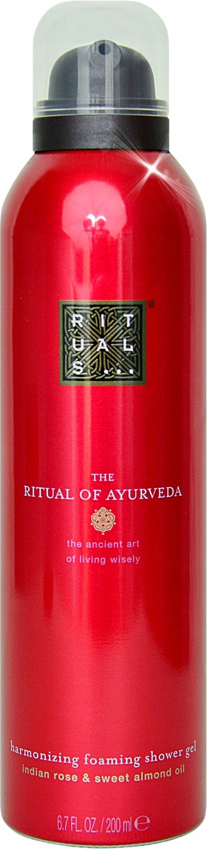 Dušo putos Rituals The Ritual of Ayurveda rožė 200 ml