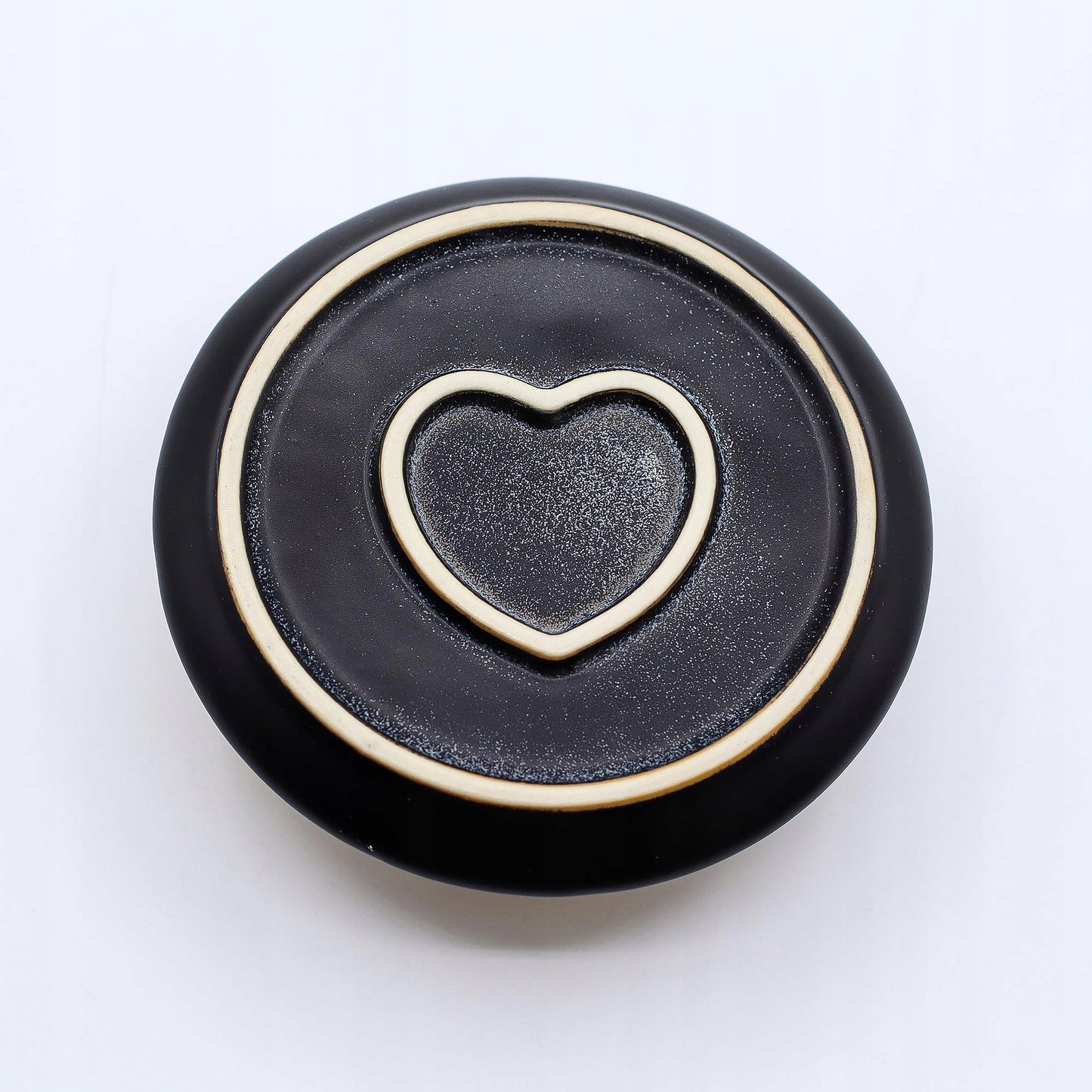 Palo Santo ir smilkalų ryšulio laikiklis – Mandala – Baltas ir juodas