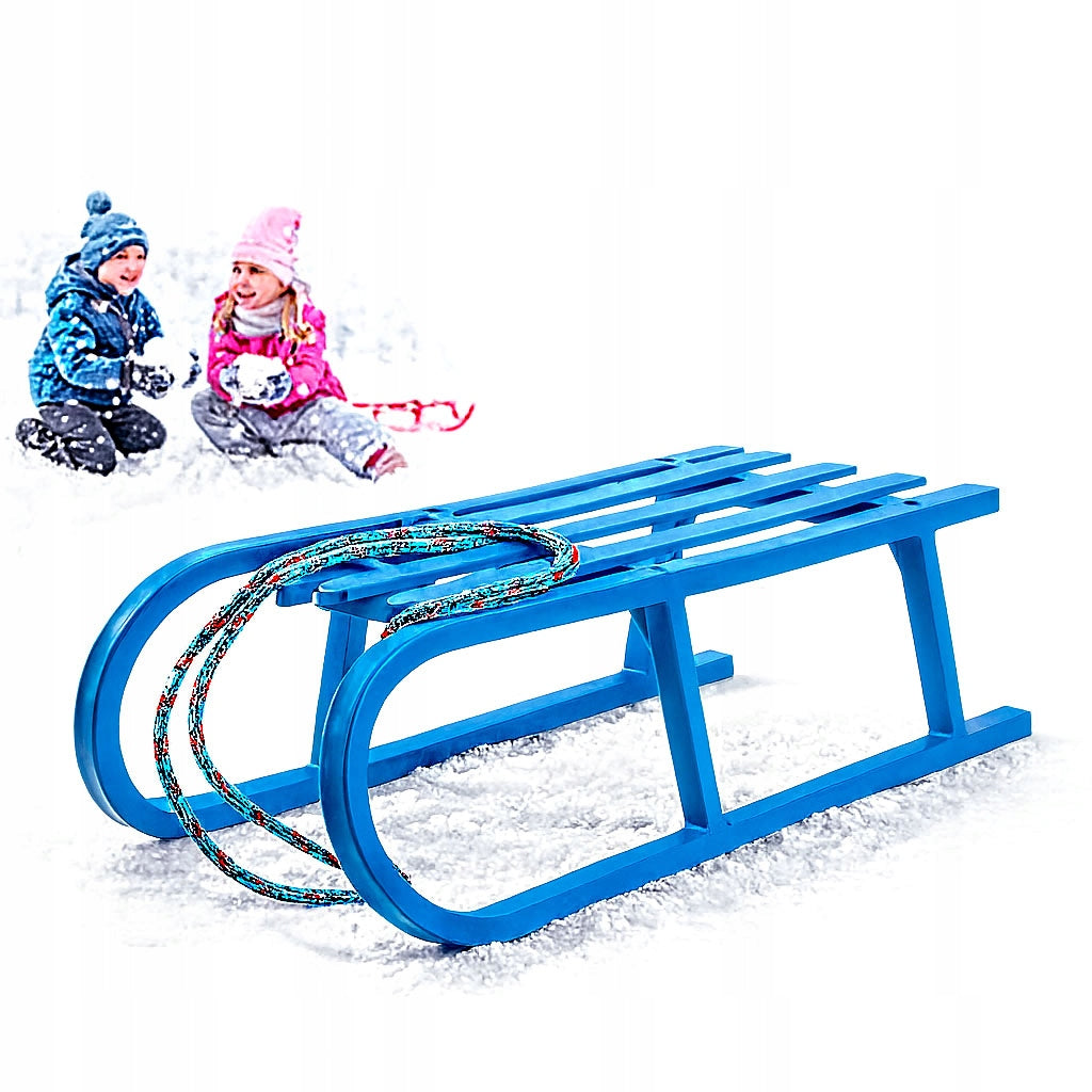 Lenktynių rogutės KUGOsnow pagamintos iš plastiko, PATVARIOS + stiprus laidas