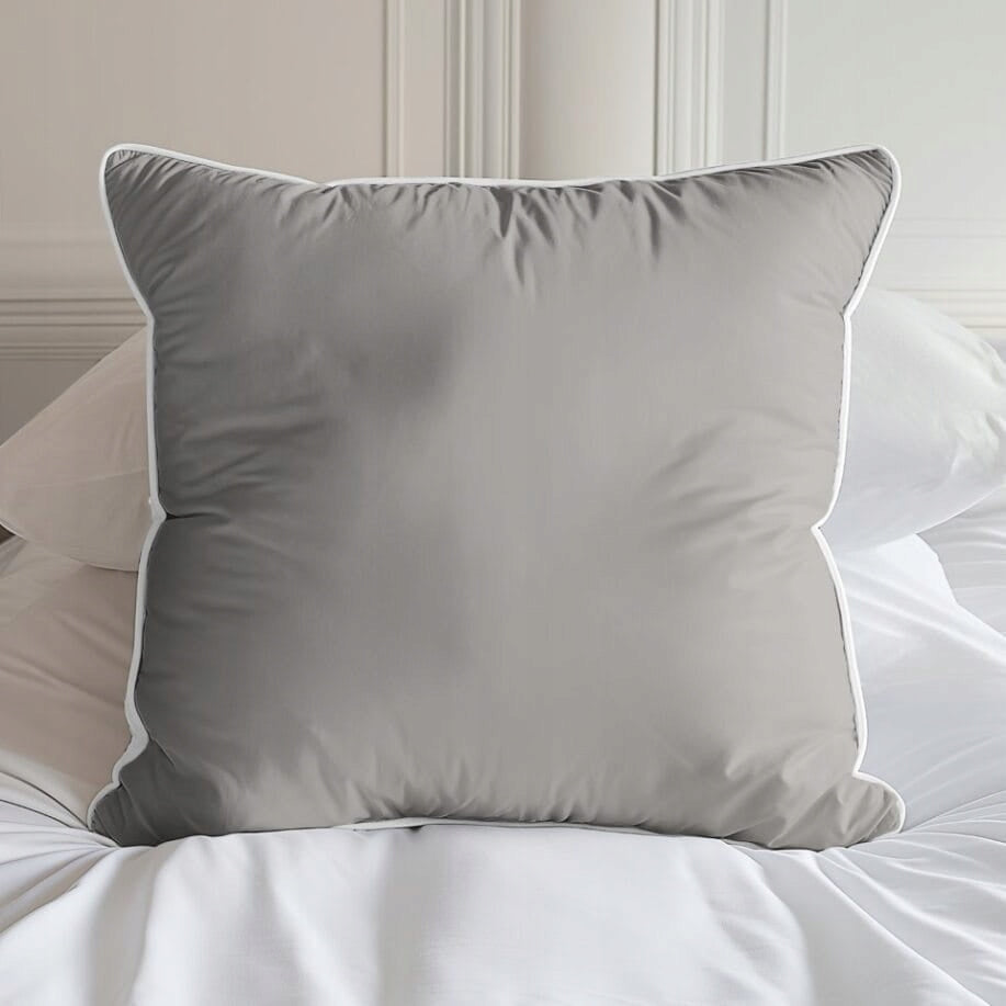 Pure medvilninio makosatino patalynės komplektas 180x200 Smėlio spalvos Premium