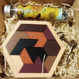 Dovana merginai, vaikinui, galvosūkiai, saulėgrąžos, IQ dėlionė LOGIC SET