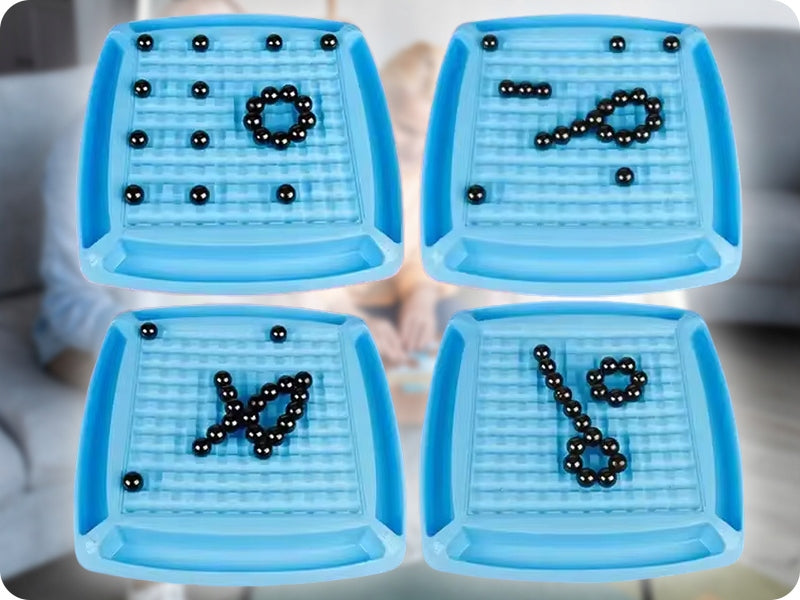 Kalėdinė dovana Magnetiniai akmenukai Šeimos strateginis žaidimas "Šachmatai"