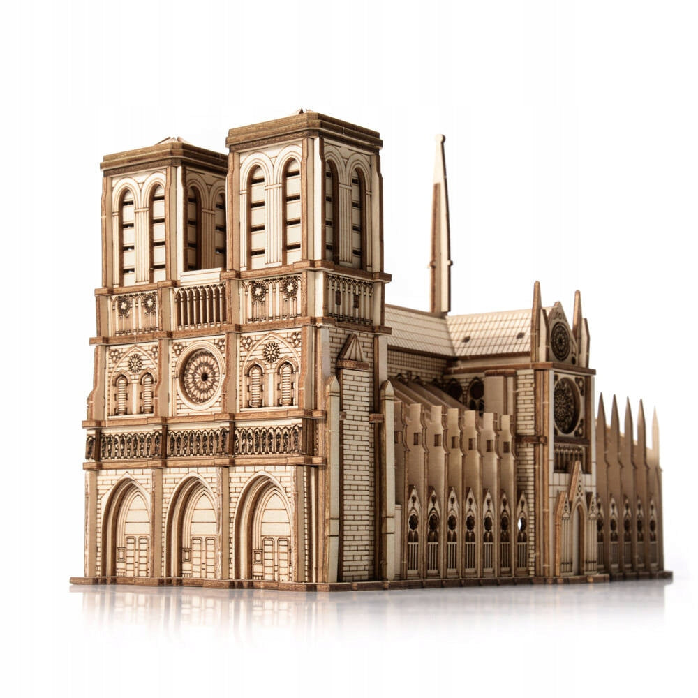 3D Dėlionė Medinis Modelis Little Story - Notre Dame Katedra DOVANAI