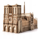 3D Dėlionė Medinis Modelis Little Story - Notre Dame Katedra DOVANAI