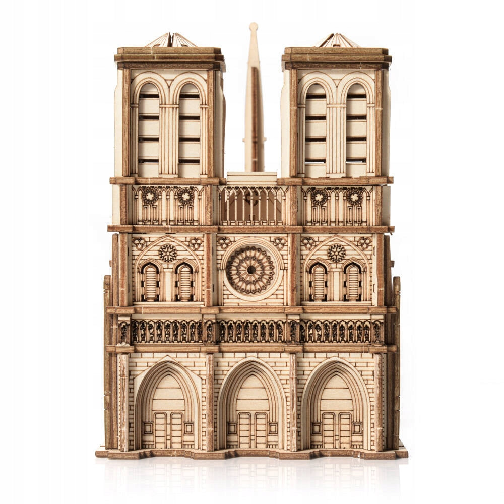 3D Dėlionė Medinis Modelis Little Story - Notre Dame Katedra DOVANAI
