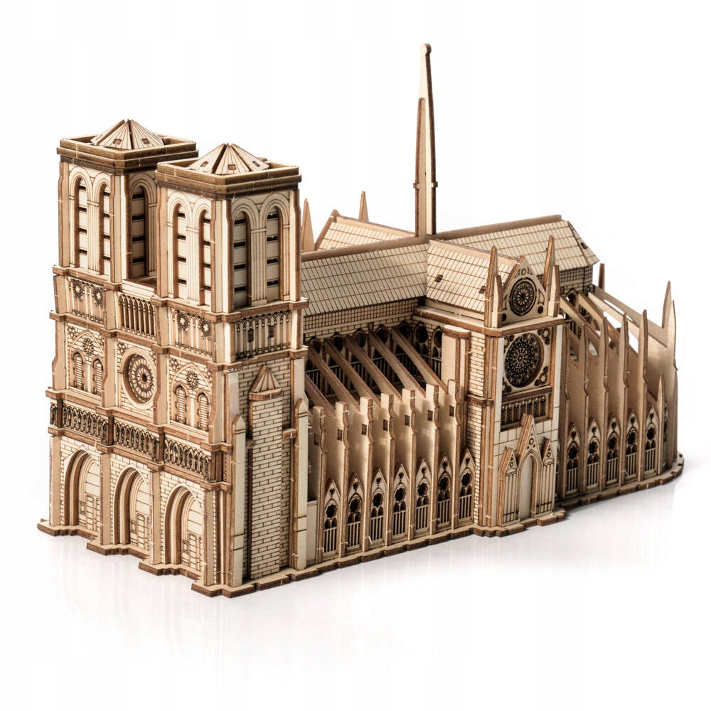 3D Dėlionė Medinis Modelis Little Story - Notre Dame Katedra DOVANAI