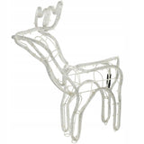 RENIFER LED šviečiantis lauko su judančia galva kalėdinis didelis statulėlė