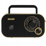 Virtuvės radijas maitinamas baterijomis, FM AM, namų garso įranga, teleskopinė antena