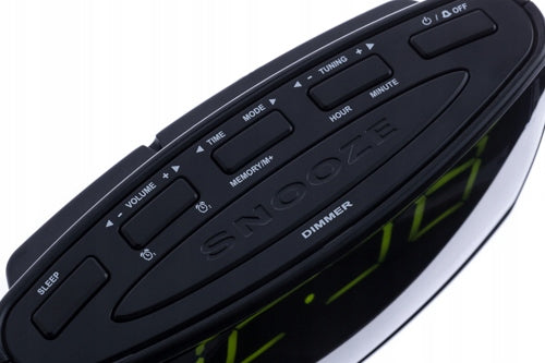 Nešiojamas kelioninis radijo žadintuvas FM AM LED