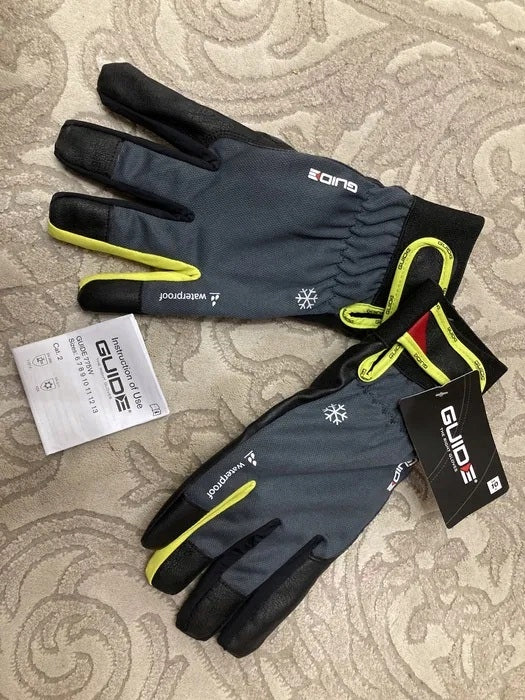 Šiltintos darbo pirštinės Premium GUIDE 775W Neperšlampamos žiemos pirštinės