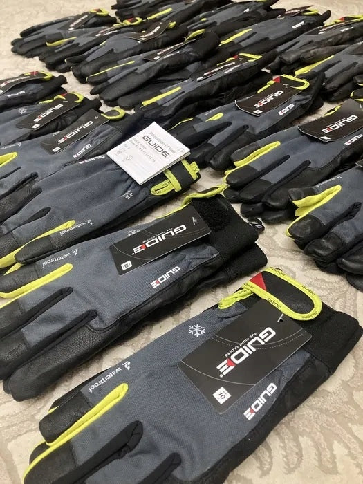 Šiltintos darbo pirštinės Premium GUIDE 775W Neperšlampamos žiemos pirštinės