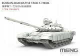 Rusijos pagrindinis kovinis tankas T-72B3M - MENG 72-007 1/72 mastelis