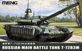 Rusijos pagrindinis kovinis tankas T-72B3M - MENG 72-007 1/72 mastelis