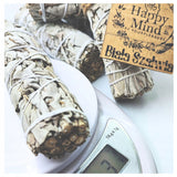 Namų ritualų rinkinys su Palo Santo ir balta šalavija, smilkalai, 7 čakrų apyrankė