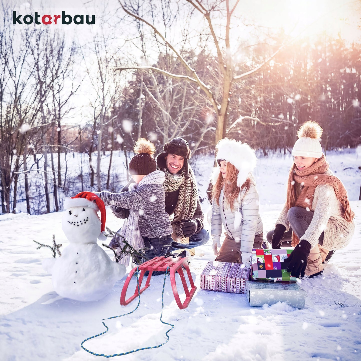 VAIKŲ ROŽINĖ PLASTIKINĖ ROgUTĖ BE ATLOŠO VAŽINĖJIMUI ANT SNIEGO