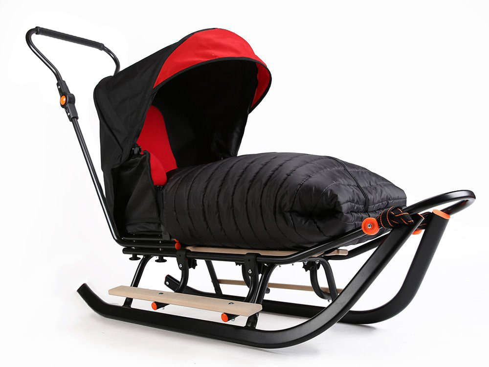 Vaiku rogutės FULL su atlošu stumiamoji rankena šilta miegmaišio stumiamoji rankena SAUGIOS