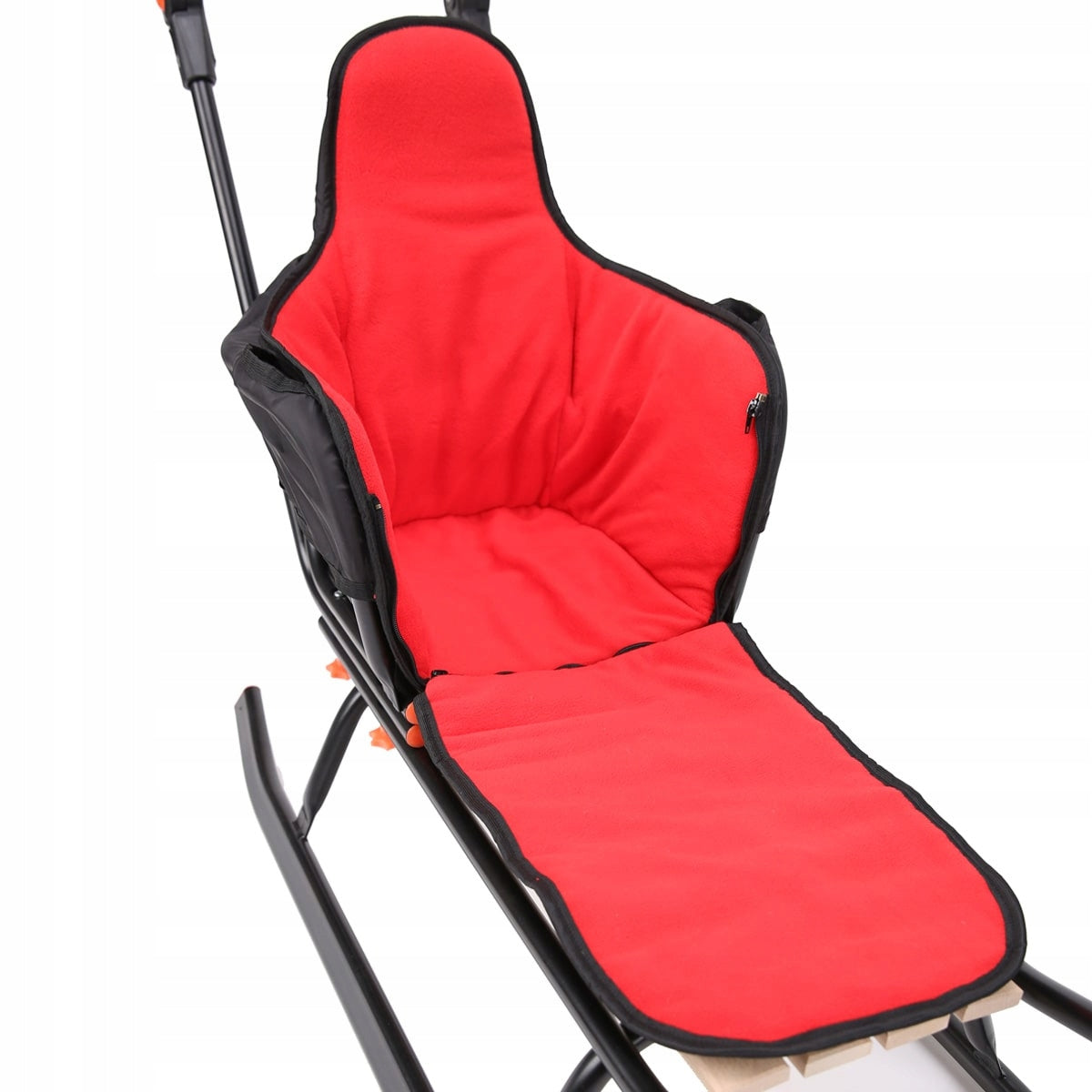 Vaiku rogutės FULL su atlošu stumiamoji rankena šilta miegmaišio stumiamoji rankena SAUGIOS