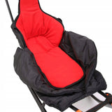 Vaiku rogutės FULL su atlošu stumiamoji rankena šilta miegmaišio stumiamoji rankena SAUGIOS