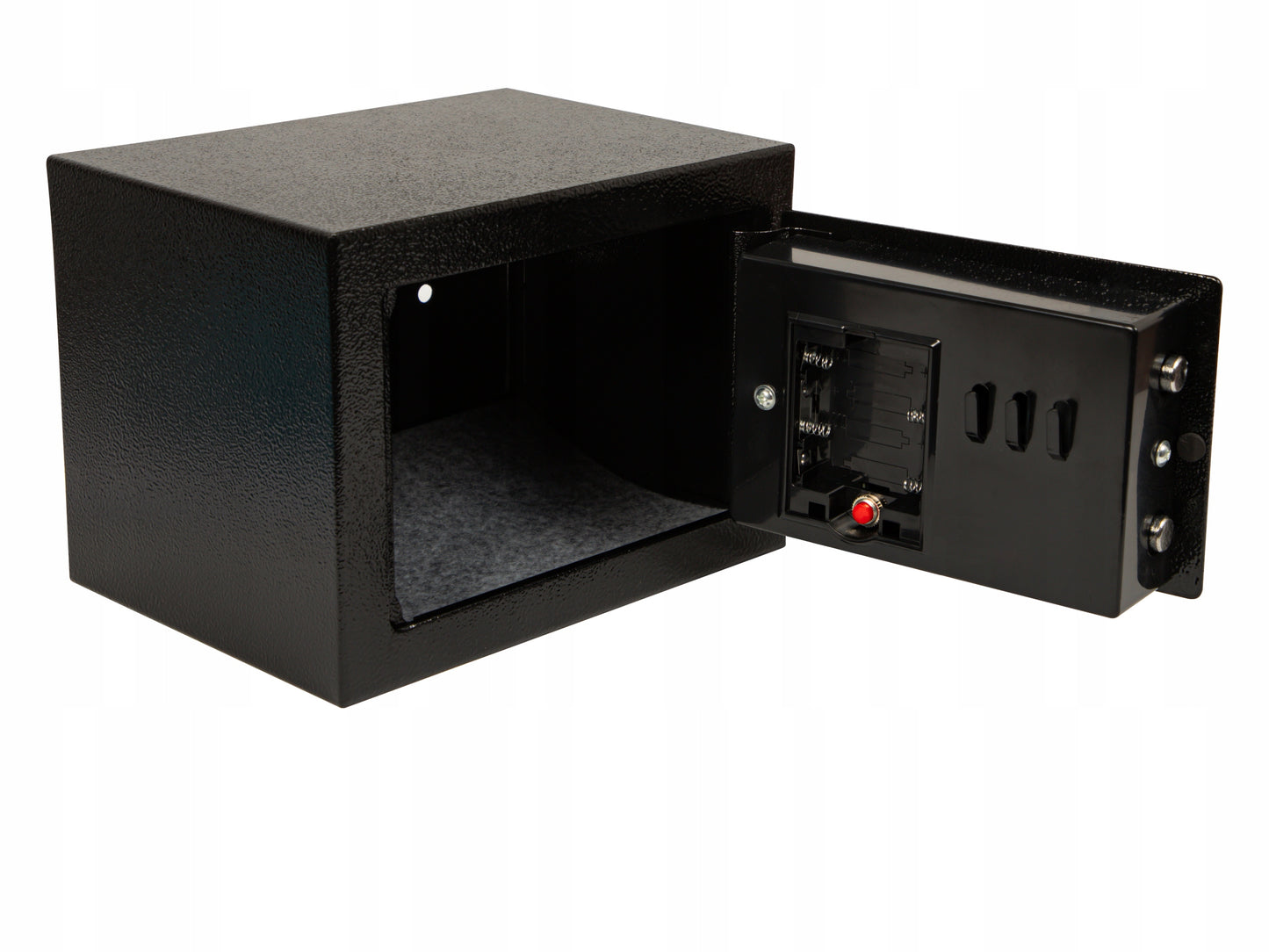 ELEKTRONINĖ SEIFAS SU KODU, RAKTU, KASETE, METALINE STIPRIA ARMOruota KASA BLOW