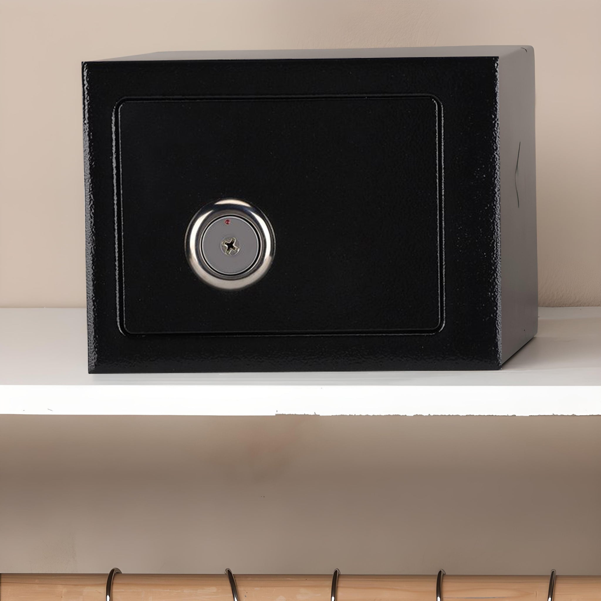 SEIFAS METALINIS KASIKALIS PINIGAMS, DOKUMENTAMS, PAPUOŠALAMS SU RAKTO UŽRAKTU