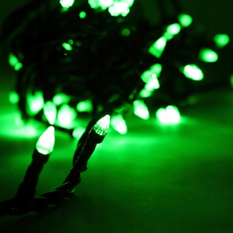 Tinklinės LED kalėdinės lemputės, 100 LED, vidinės