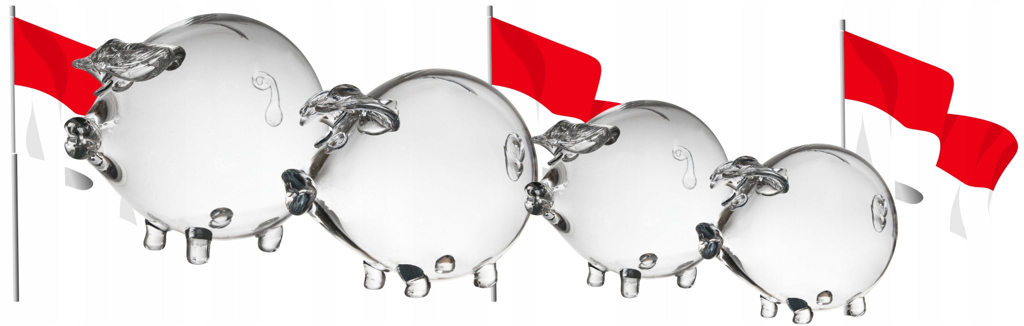 Didžiausia stiklinė kiaulytė taupyklė, rankų darbo dovana vaikams MEGA