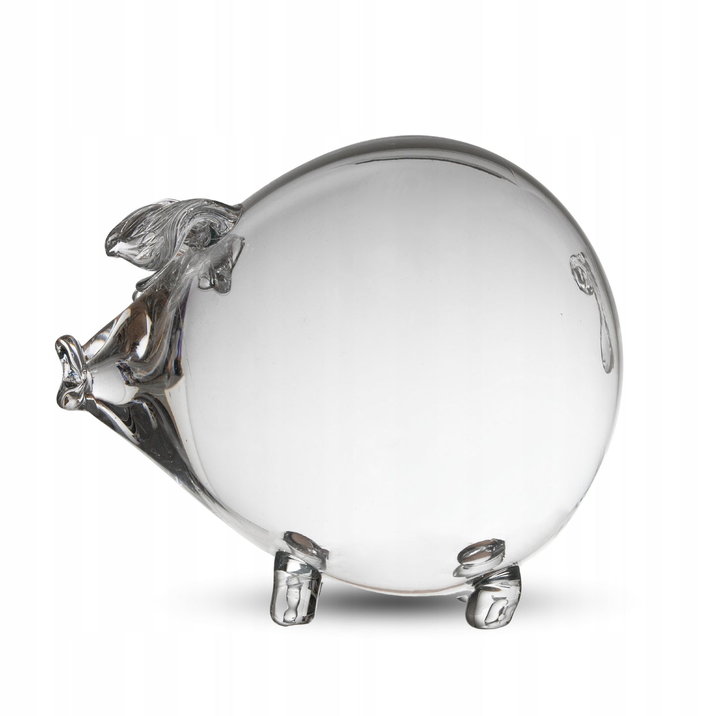 Didžiausia stiklinė kiaulytė taupyklė, rankų darbo dovana vaikams MEGA