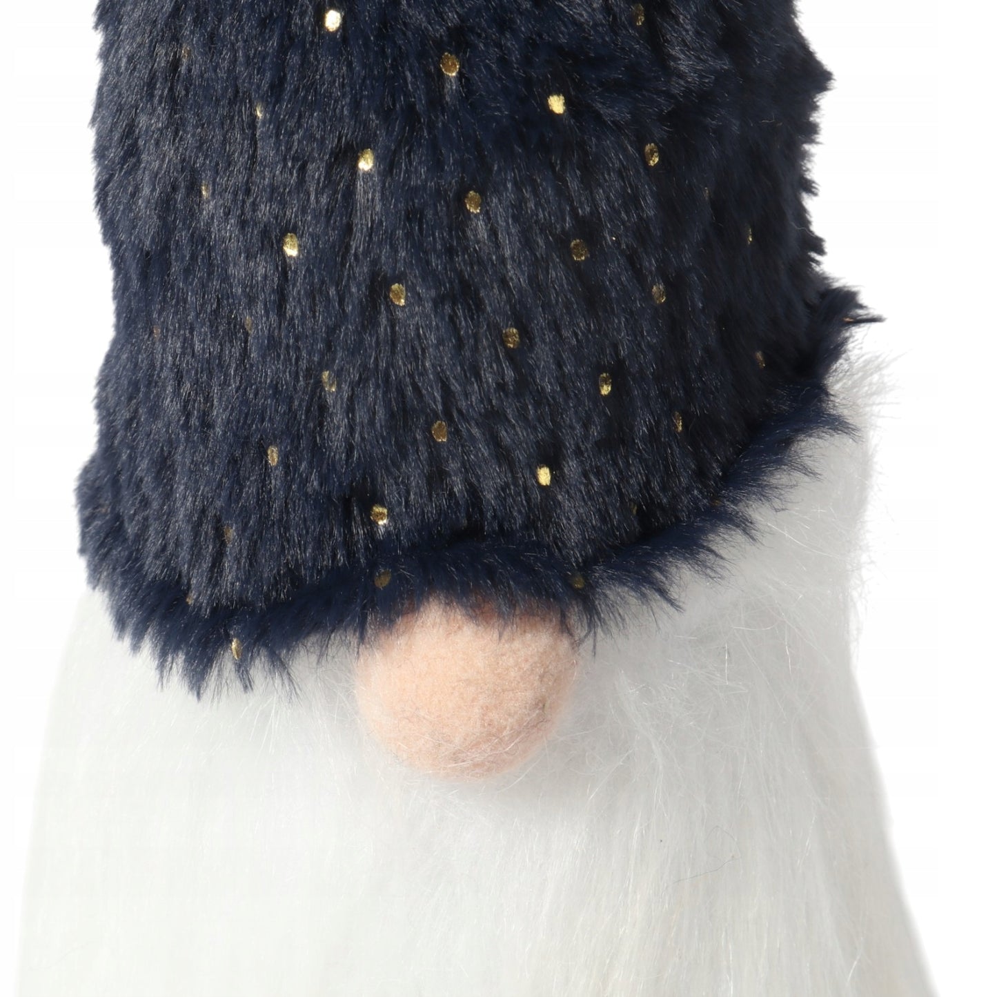 Kalėdinis nykštukas Gnomas, Kalėdinė puošmena, Dovana 50 cm Tamsiai mėlynas