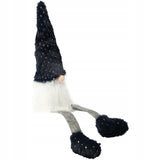 Kalėdinis nykštukas Gnomas, Kalėdinė puošmena, Dovana 50 cm Tamsiai mėlynas