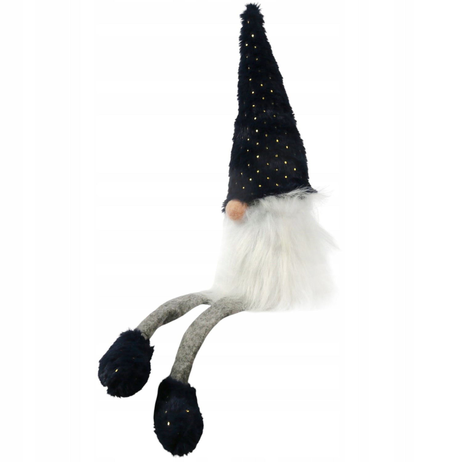 Kalėdinis nykštukas Gnomas, Kalėdinė puošmena, Dovana 50 cm Tamsiai mėlynas