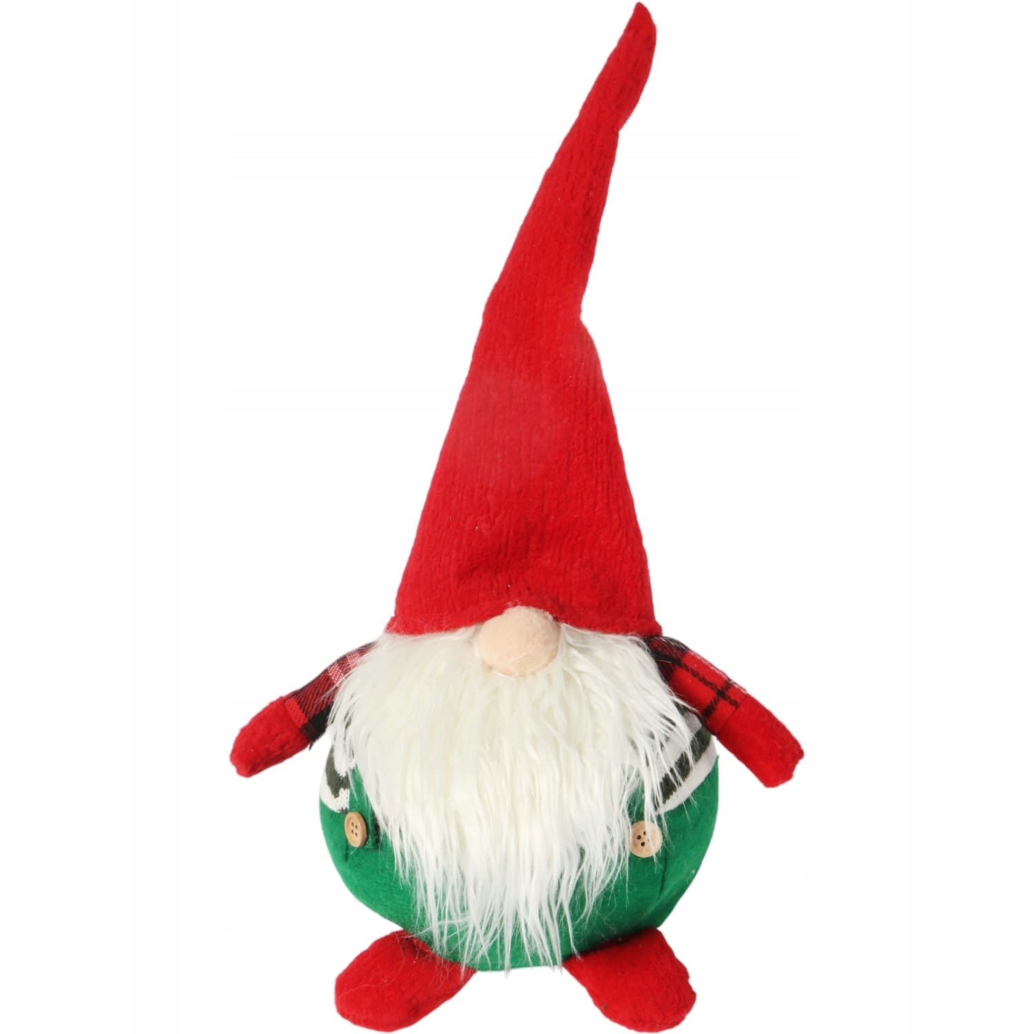 Kalėdinis Nykštukas Elf GNOMAS Kalėdinė Puošmena Dovana 50 cm Talismano