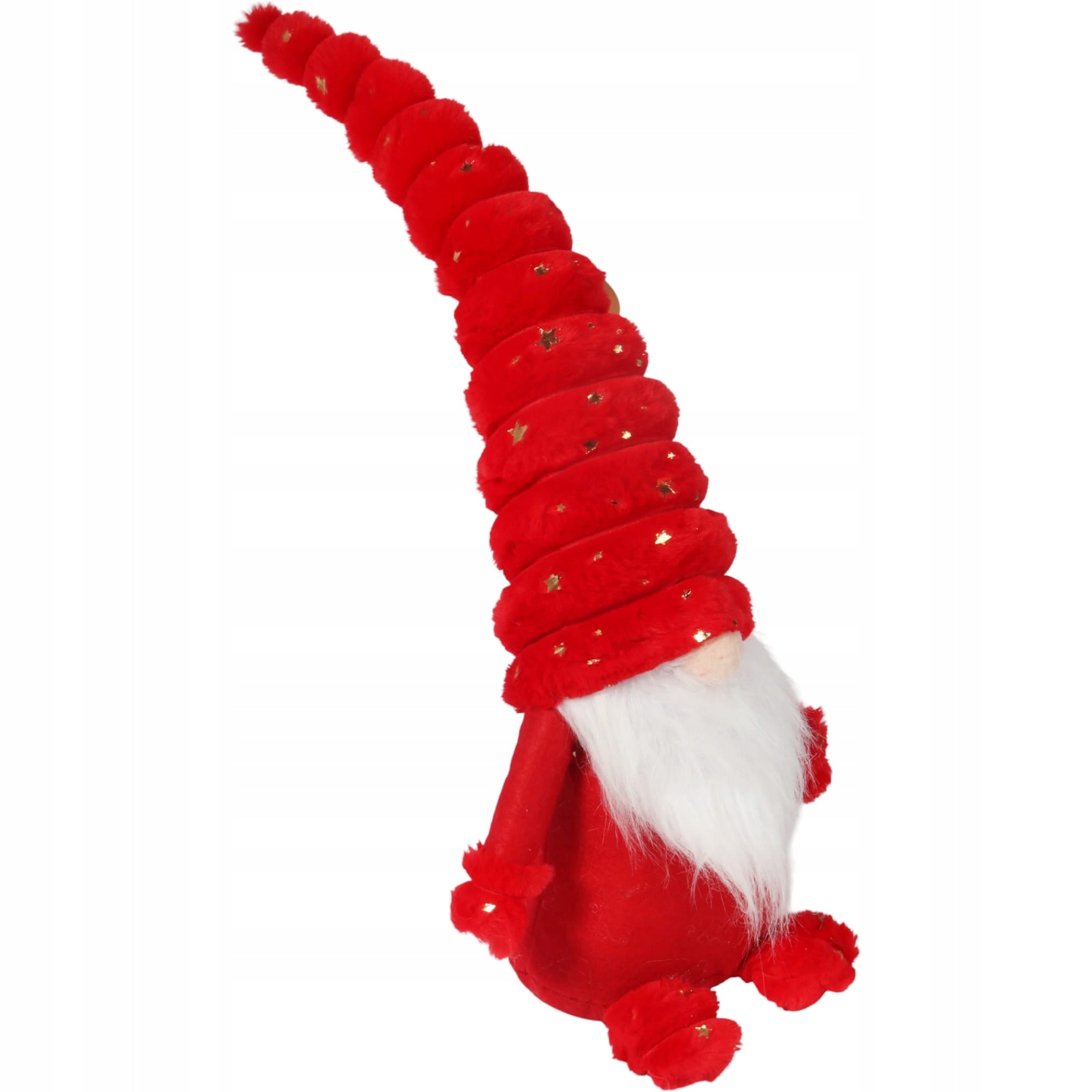 Kalėdinis nykštukas "SKRZAT" krasnal GNOM Kalėdinė puošmena dovana 60cm DOVANAI