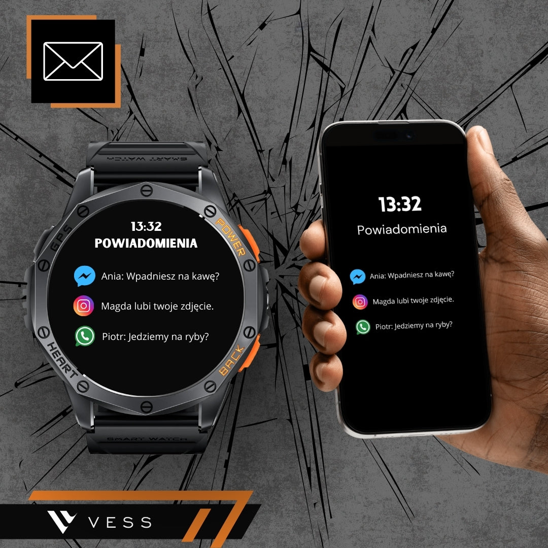SMARTWATCH VYRIŠKAS GPS LENKŲ MENIU VANDENIU atsparus SPORTAS POKALBIAI SMART WATCH PL