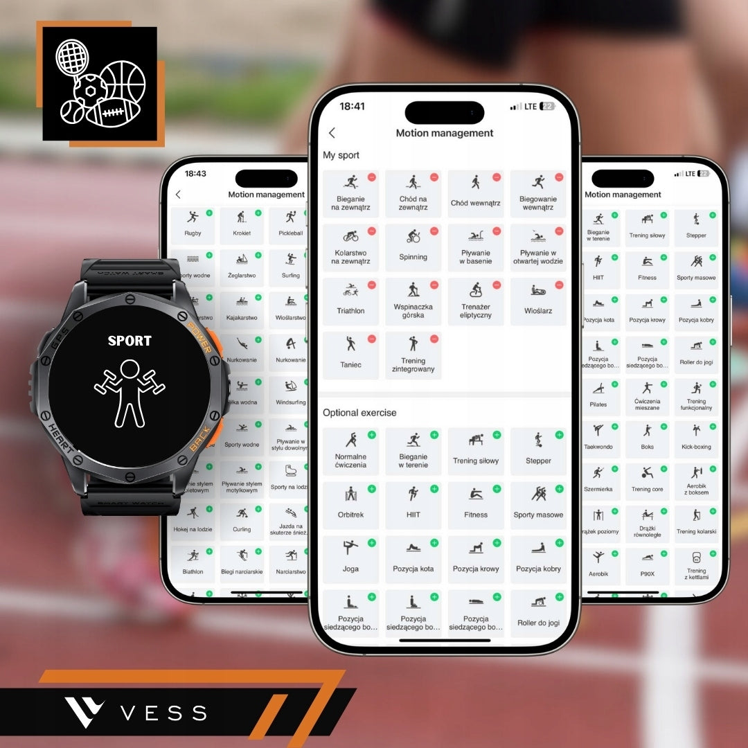 SMARTWATCH VYRIŠKAS GPS LENKŲ MENIU VANDENIU atsparus SPORTAS POKALBIAI SMART WATCH PL